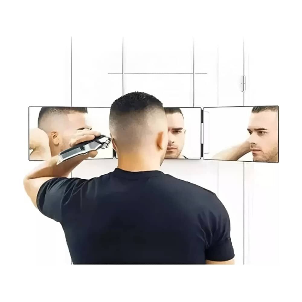 Espejo Triple De 360 Con Ganchos image number 3.0