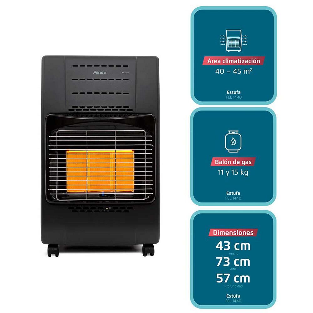Estufa A Gas Fensa Fel 1440 image number 1.0