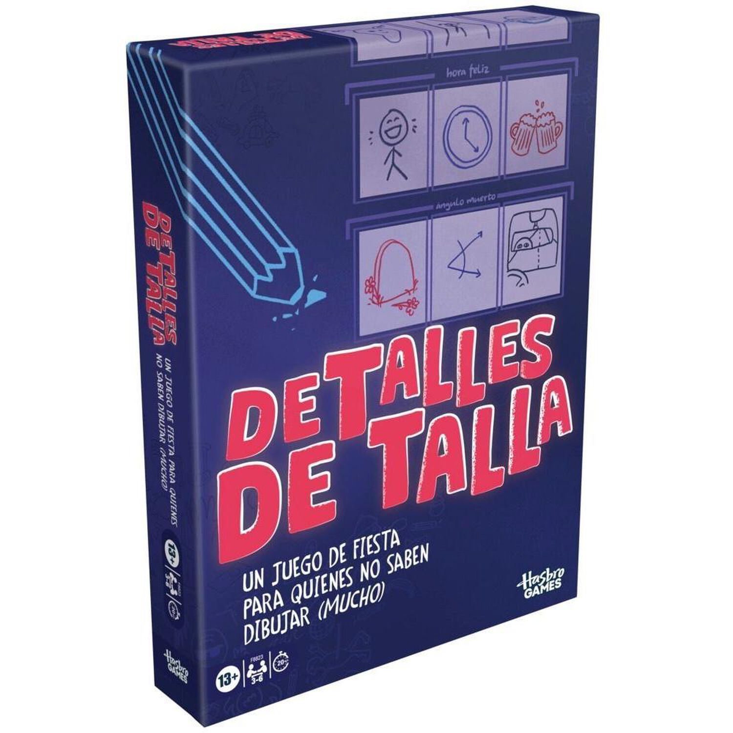 Juego De Mesa Hasbro Games Detalles En Talla image number 6.0