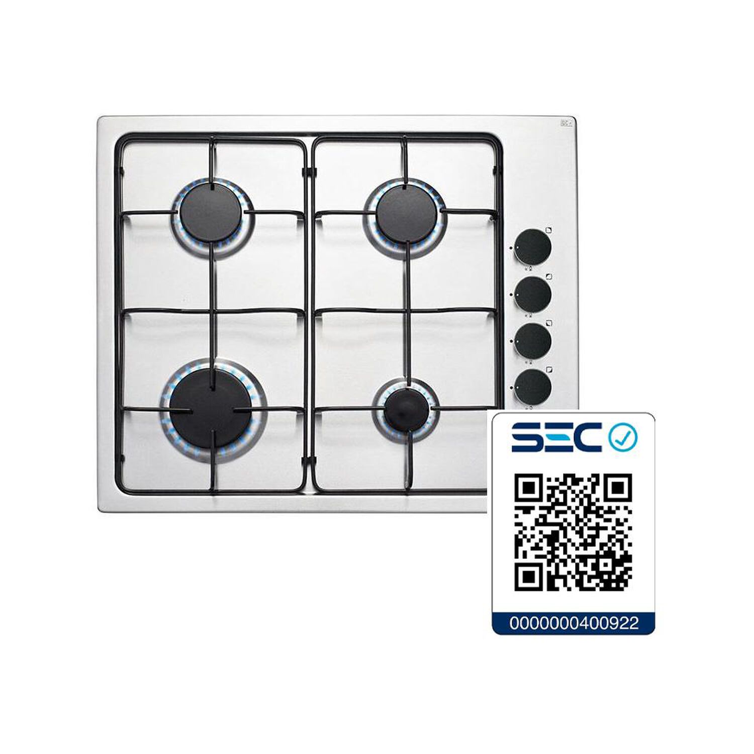 Encimera A Gas Ursus Trotter UT Prime G4 / 4 Quemadores image number 2.0