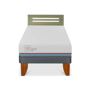 Cama Europea Cic Excellence Plus / 1.5 Plazas / Base Normal + Respaldo