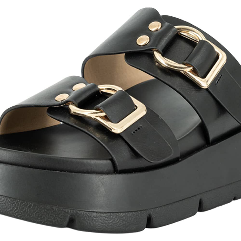 Sandalia Plataforma Kams Negro Alquimia image number 3.0