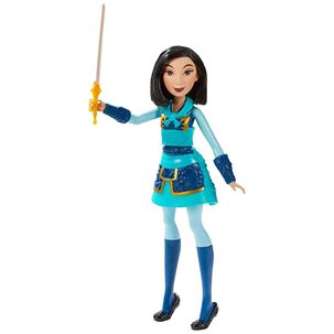 Juguete Figura De Accion Mulan Guerrera 30cm Hasbro