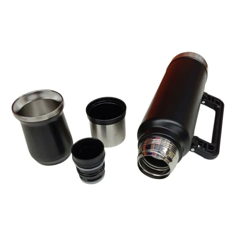 Set De Termo Con Vaso De Mate Acero Inoxidable 1400ml image number 2.0