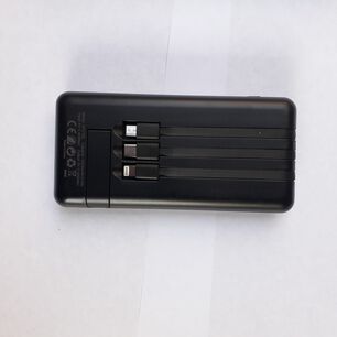Powerbank Bater&iacute;a Externa Para Celulares 40000 Mah 3 Cables Inclu&iacute;dos Tipo C Y M&aacute;s Cargador Portatil