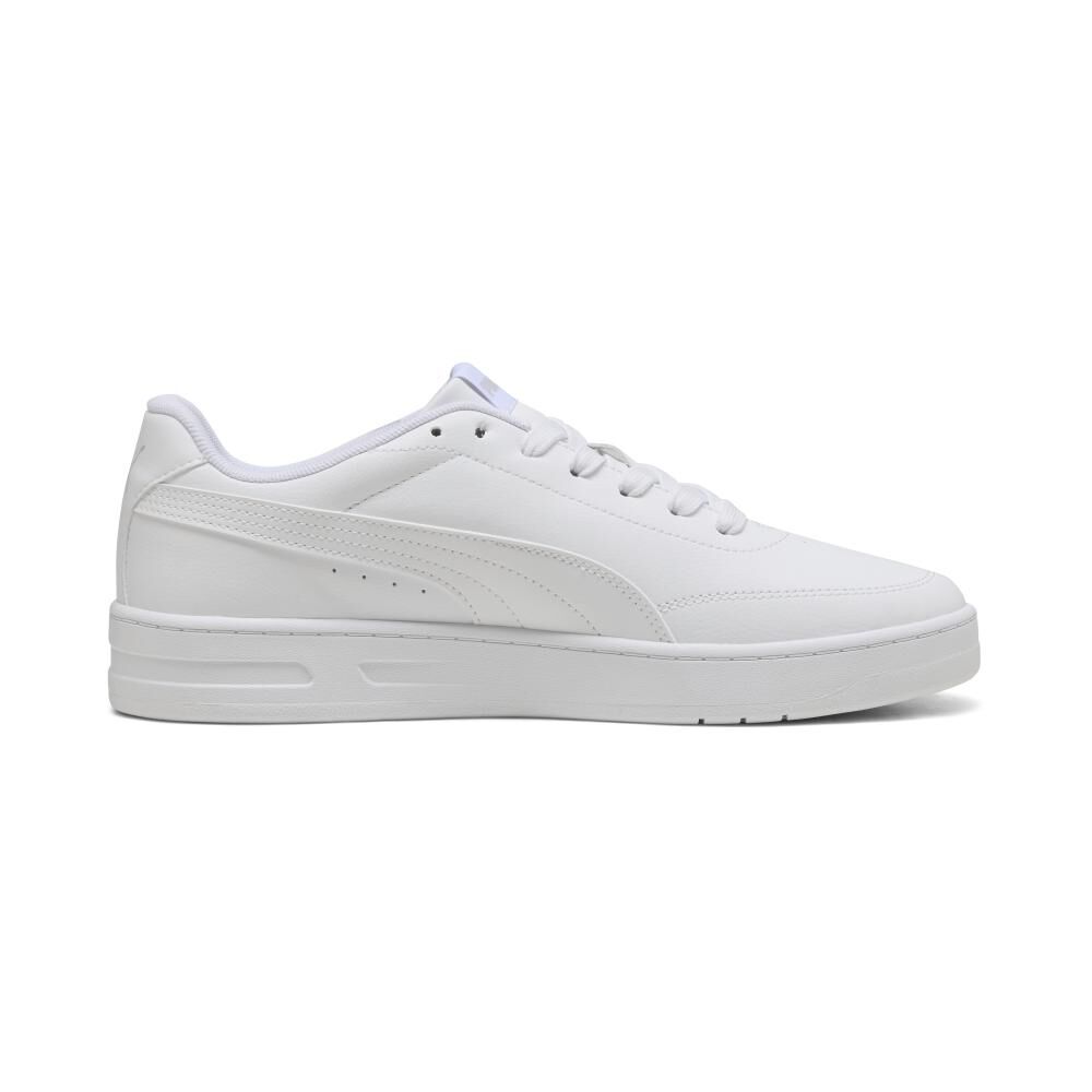 Zapatilla Urbana Hombre Puma Court Classic Blanca image number 1.0