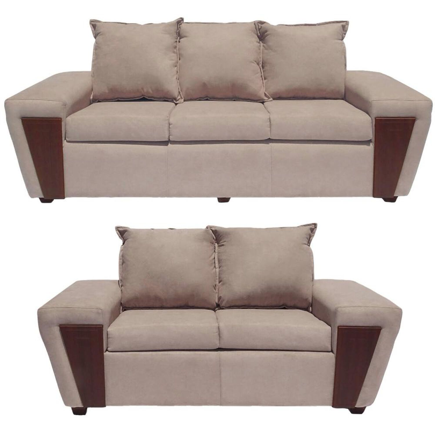 Juego De Living Ruzam Creta / 5 Cuerpos image number 0.0
