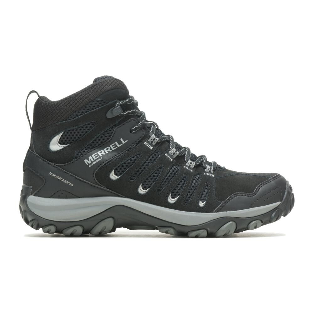 Botín Outdoor Hombre Merrell Crosslander 3 Mid Waterproof Gris image number 0.0