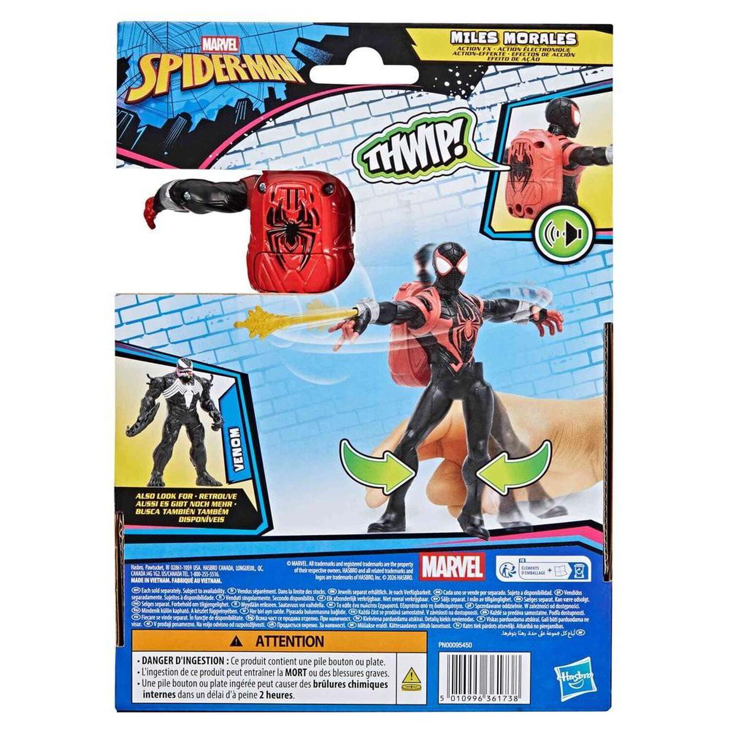 Figura De Acci&oacute;n Spider-man Action Fx Miles Morales image number 6.0