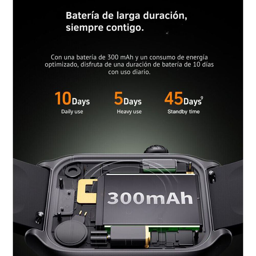 Smartwatch Gts7 Bluetooth 5.0 Ritmo Cardíaco Contador Pasos image number 3.0