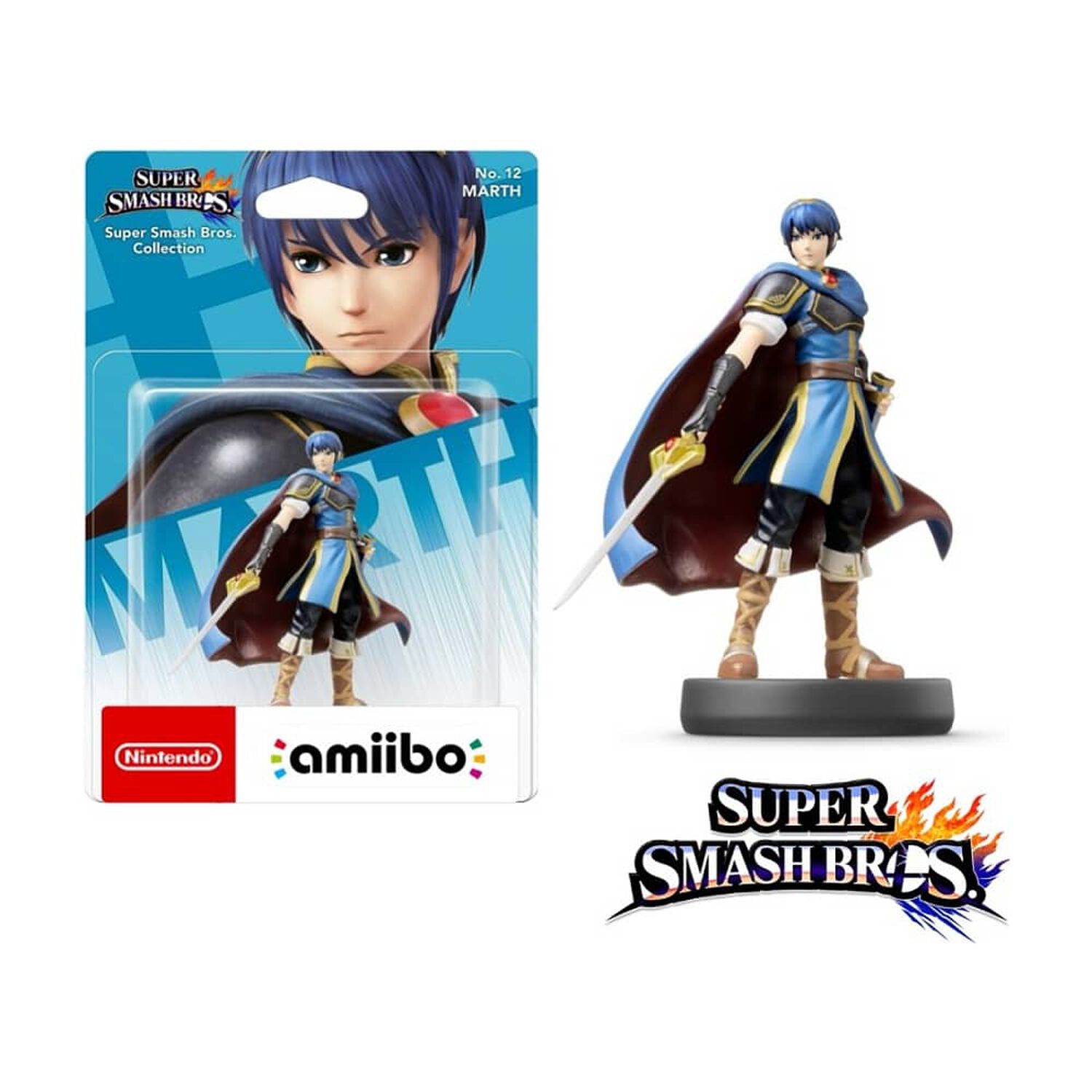 Amiibo Marth Super Smash Bros Nintendo image number 0.0