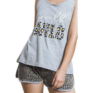 Pijama Algod&oacute;n Short Y Polera