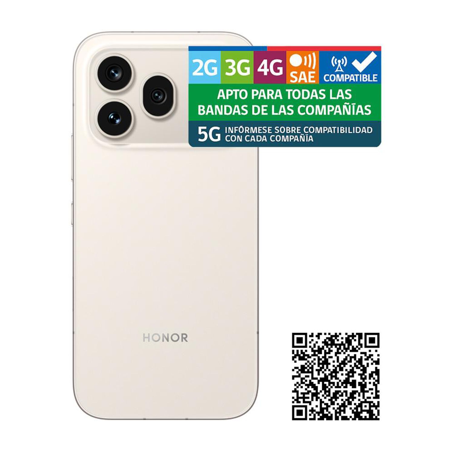 Smartphone Honor 600 Pro / 5G / 512 GB / Dorado / Liberado + Earbuds Clip 2 Pro image number 10.0