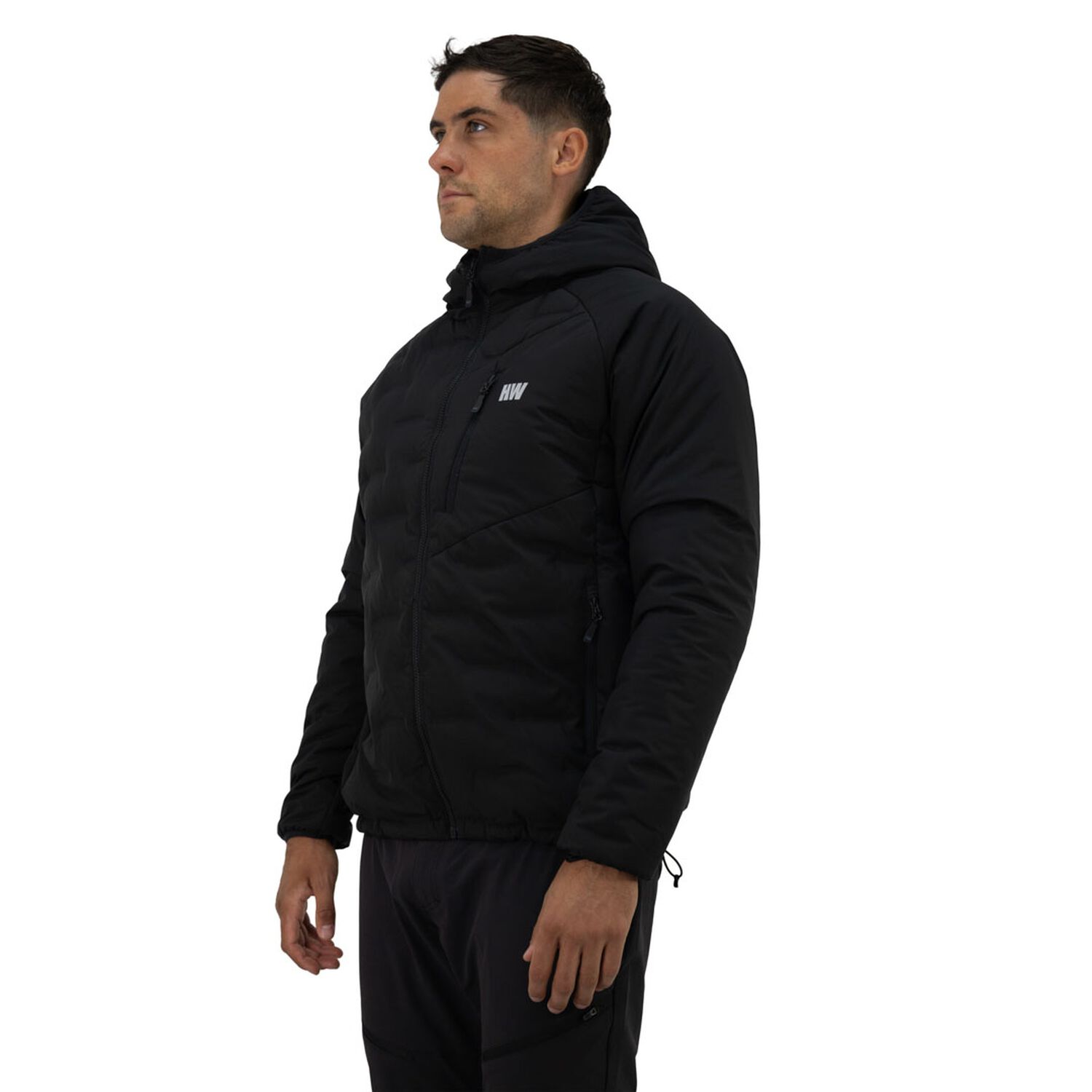 Parka Insulada Hw Explorer Hombre Negra image number 3.0