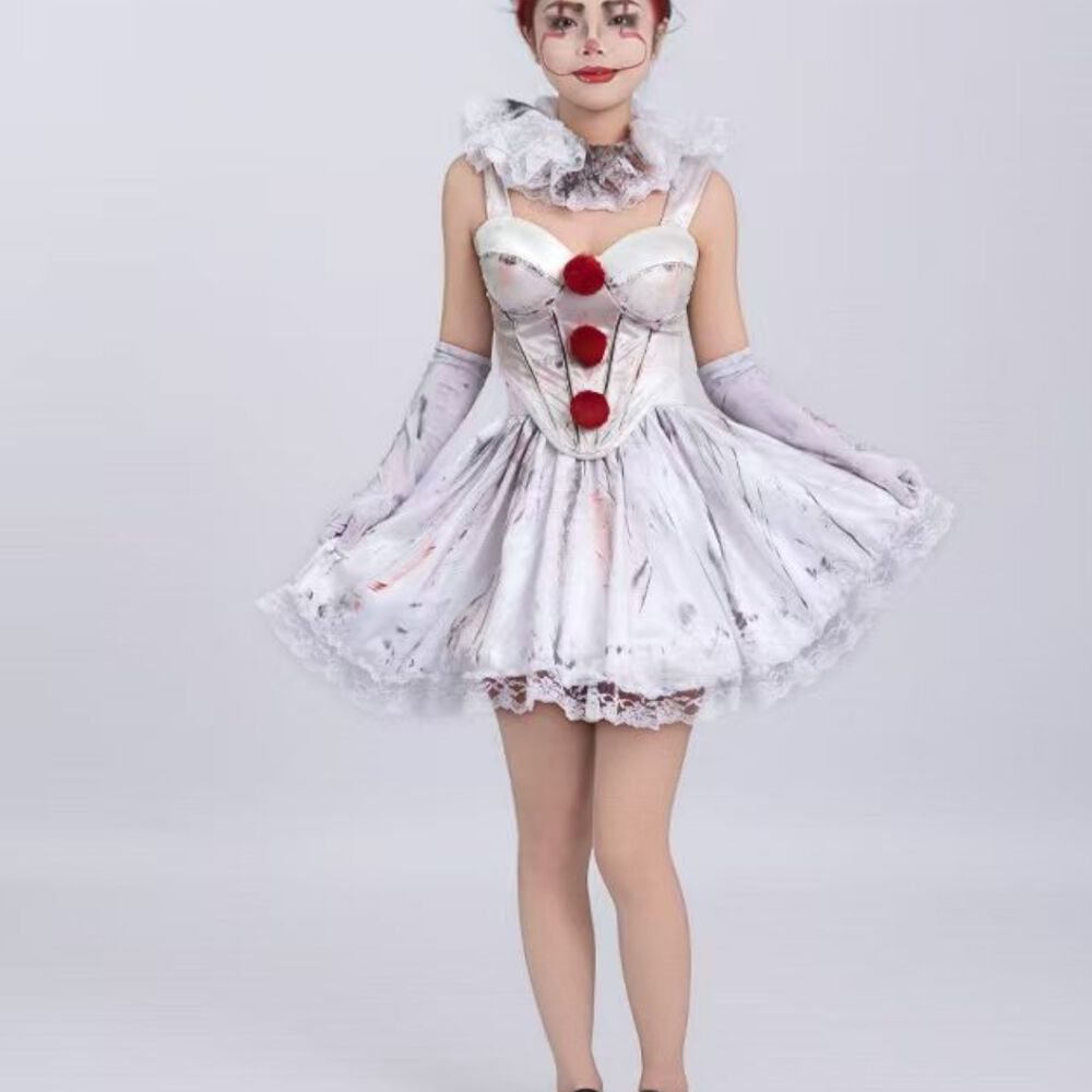 Disfraz Del Payaso It Pennywise Infantil Halloween image number 1.0