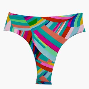 Bikini Pin Up Tanga Estampado Verde