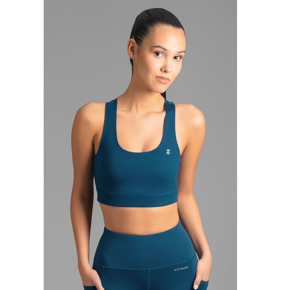 Ultimate Bra Sport Mujer Blue Opal - M image number 0.0