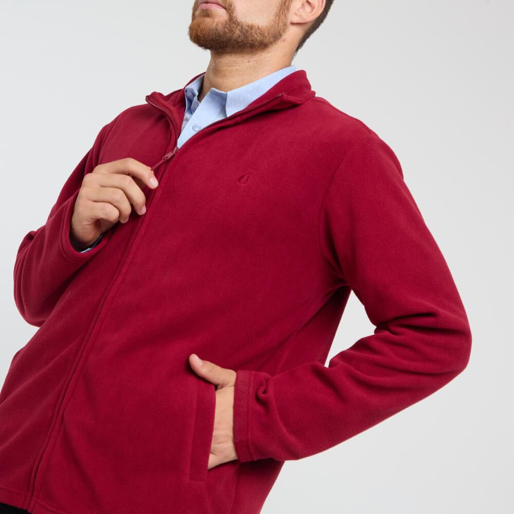 Polerón Liso Regular Cuello Alto Hombre Herald image number 4.0