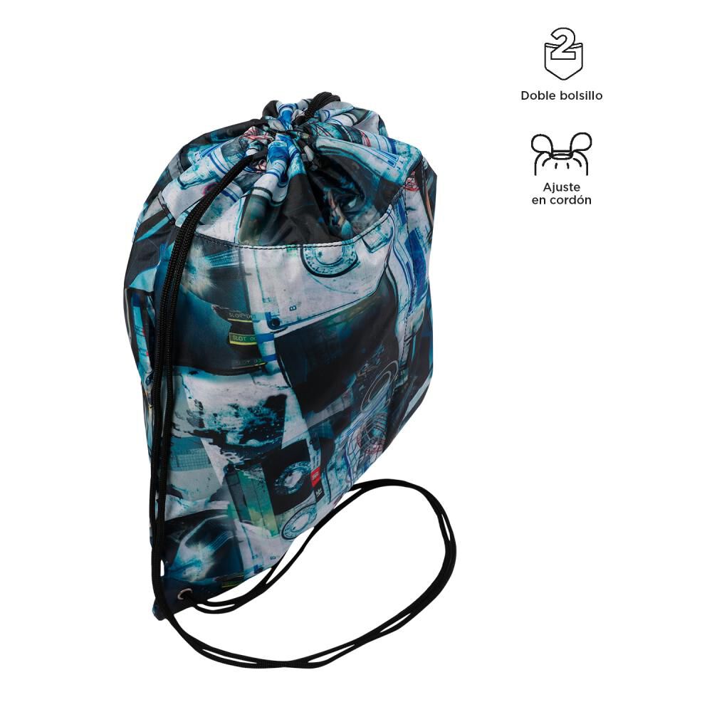 Mochila Deportiva Gymbag Multiuso Curvigrafo Totto image number 2.0