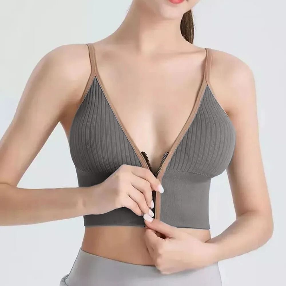 Top Sujetador Para Mujeres Con Cierre Suave image number 0.0