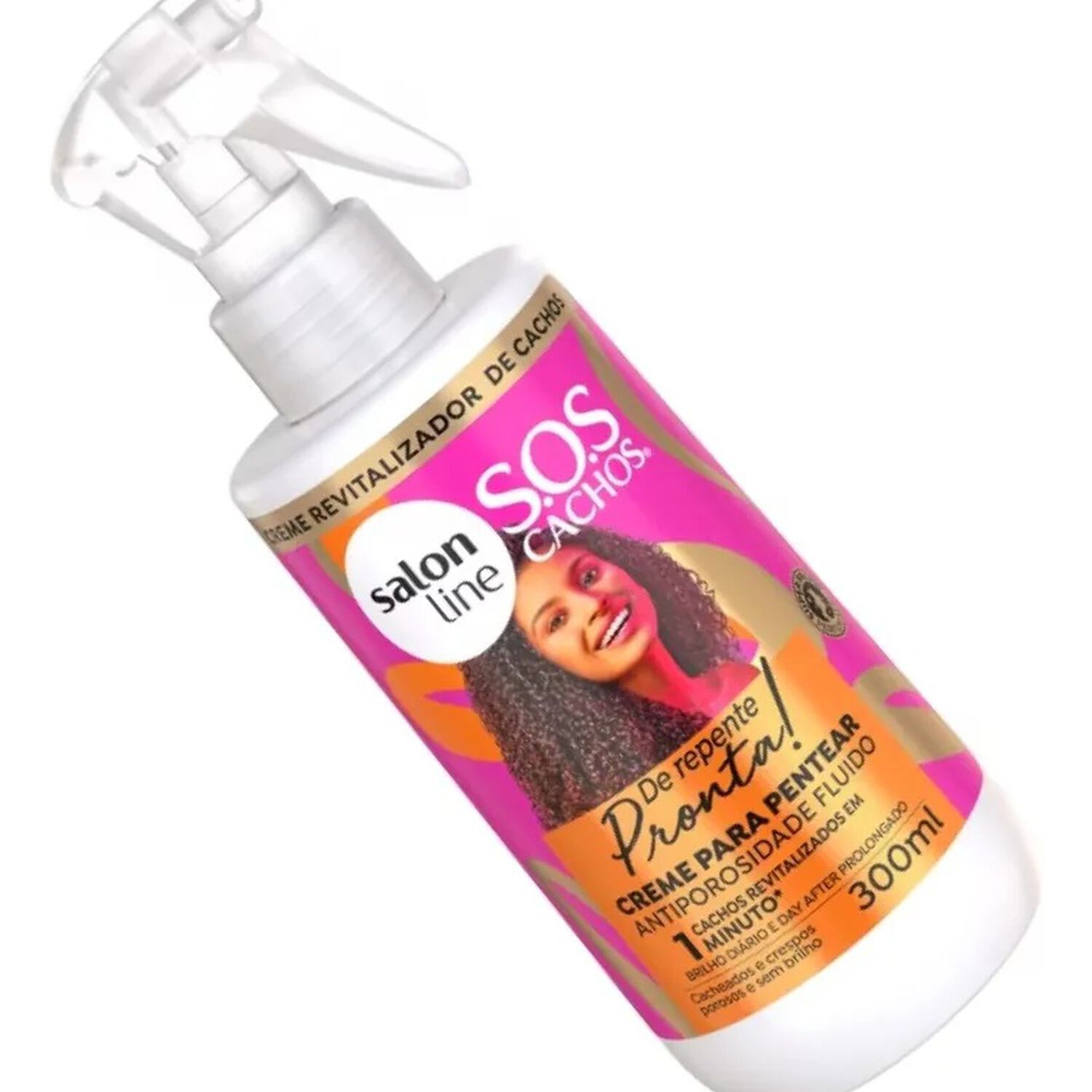 Crema De Peinar Sos Antiporosidade Pronta De 300ml Salonline image number 1.0