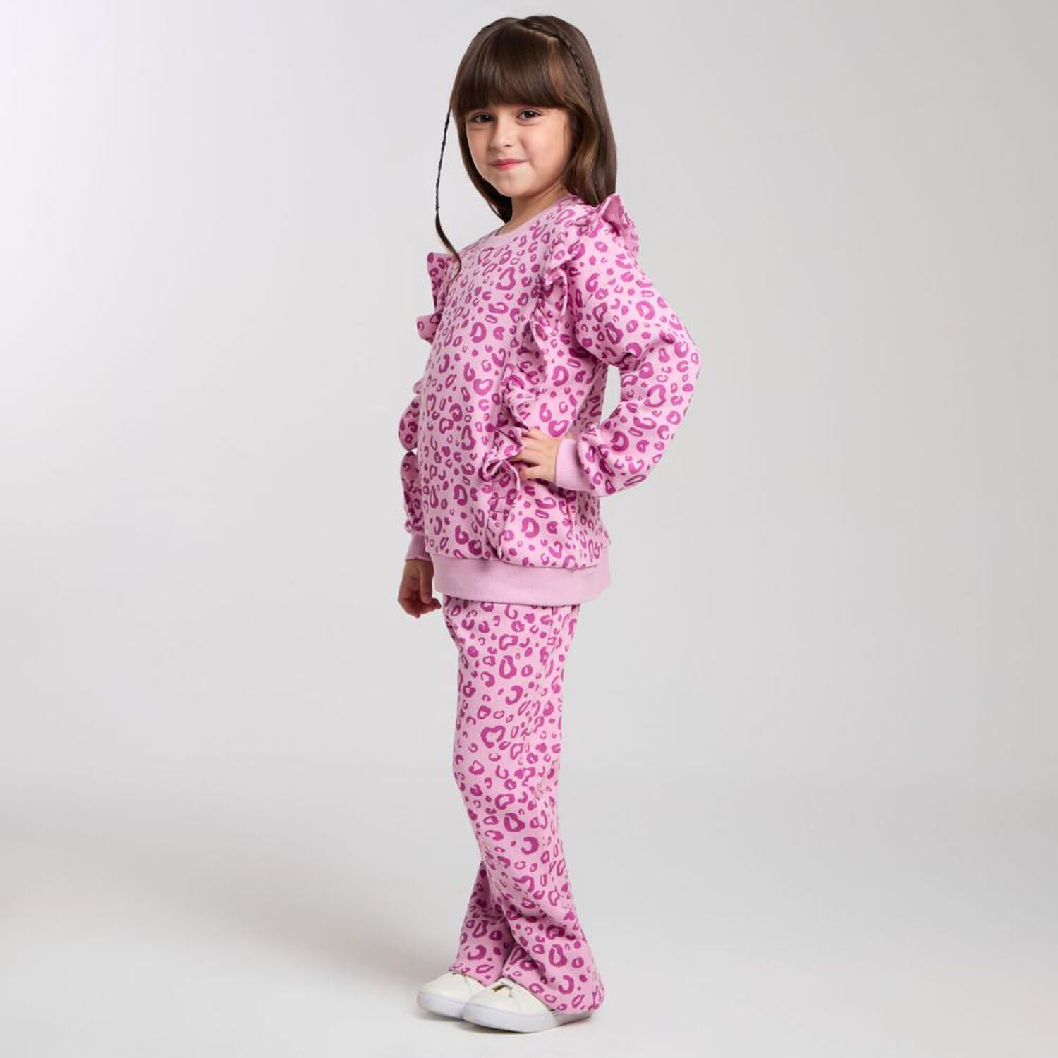 Conjunto Print Ni&ntilde;a Topsis image number 2.0