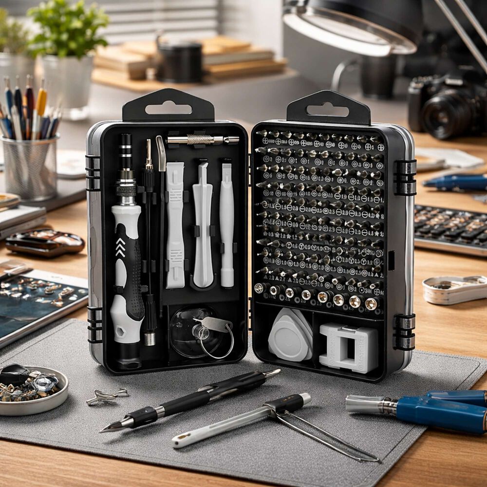 Kit Destornilladores De Precisi&oacute;n 115 En 1 Para Celulares image number 9.0