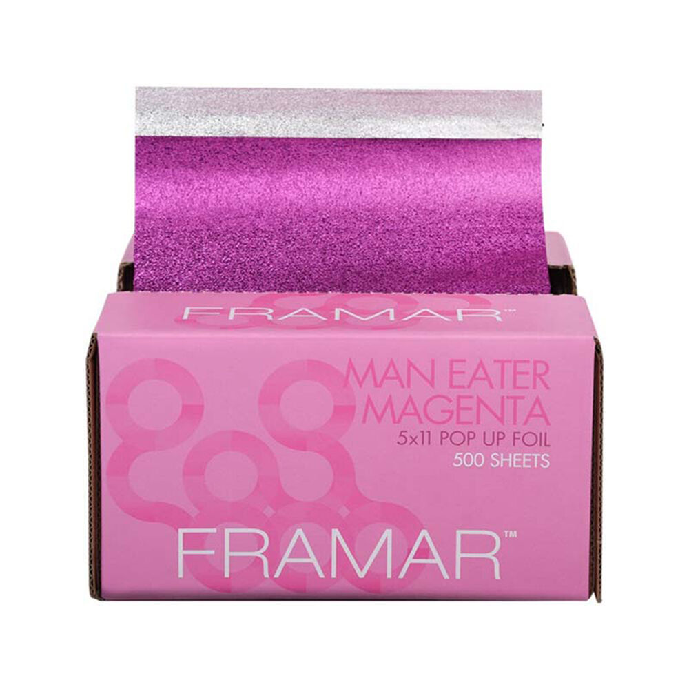 Papel Alumino Framar Magenta 30x12cm 500uds image number 0.0