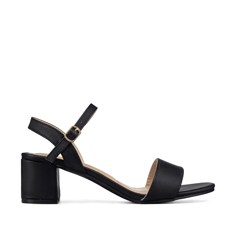 Sandalia Taco Grueso Casual Elegante Mujer Weide Js71b image number 0.0