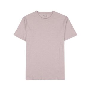 Polera Lisa Manga Corta Cuello Redondo Hombre Az Black