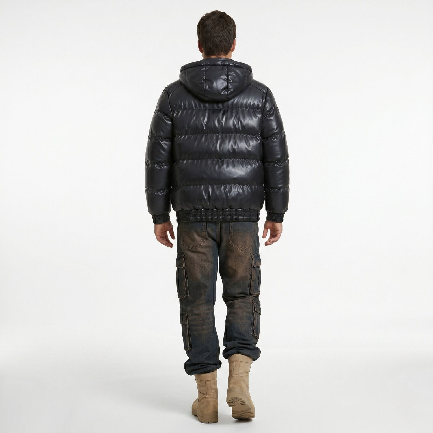 Chaqueta Parca Acolchada Impermeable Hombre image number 2.0
