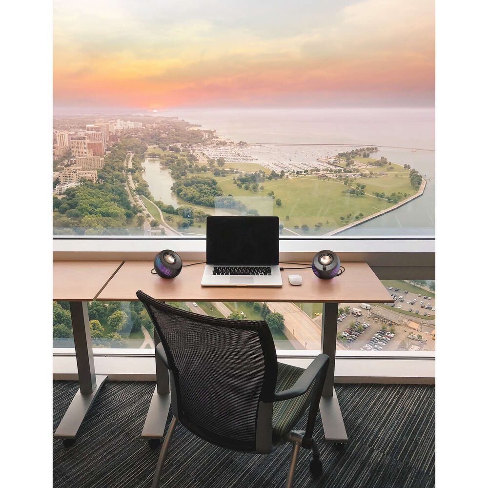 Parlante Creative Pebble X Mf1715 Negro Led image number 4.0