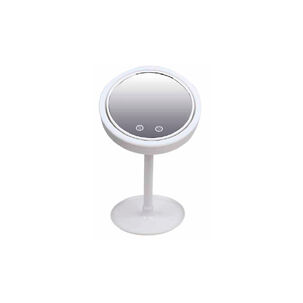 Espejo 5x Para Maquillaje Con Luz Led Y Ventilador - Ps