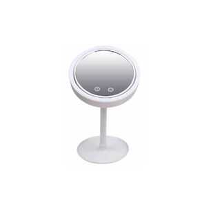 Espejo 5x Para Maquillaje Con Luz Led Y Ventilador - Ps