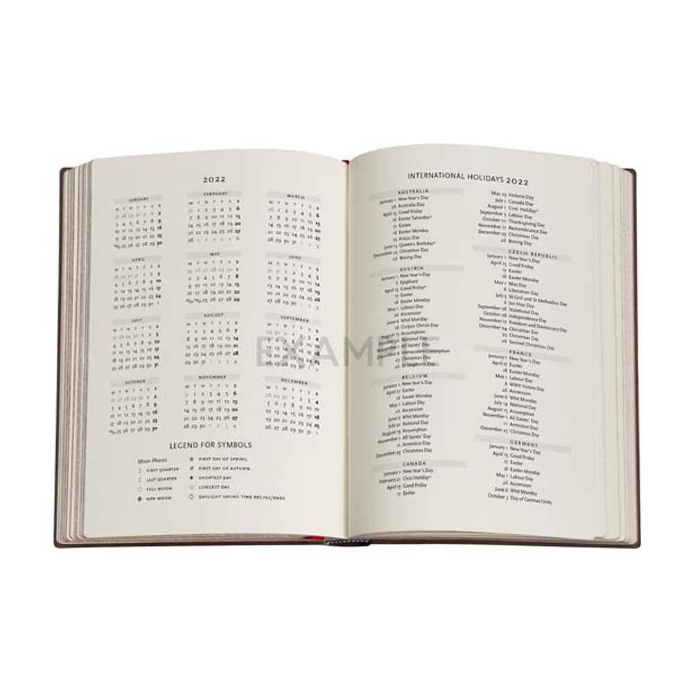 Agenda 2022 Violet Fairy Midi Tapa Dura Semana Vista Horizon image number 3.0