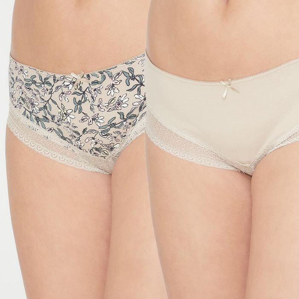 Pack 2x Pantaleta Algodón P2140024w-bei2 Kayser image number 0.0