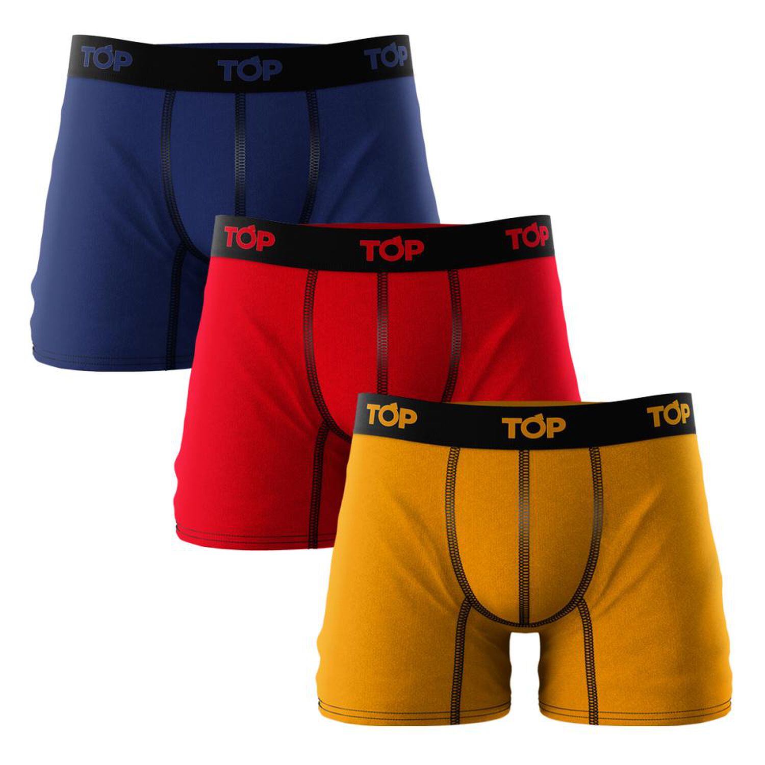 Pack Boxer Hombre Top / 3 Unidades image number 0.0