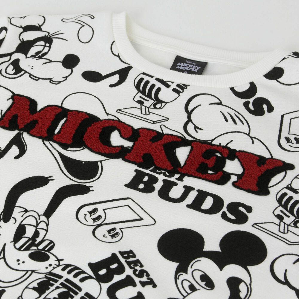 Conjunto Buzo Ni&ntilde;o Full Print Mickey Mouse Negro Disney image number 2.0