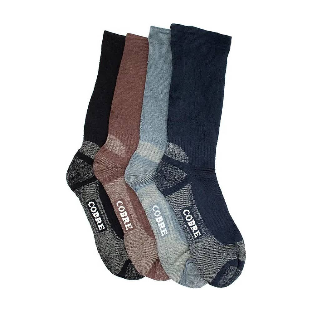 Pack 3 Pares Calcet&iacute;n Hombre Cobre + Bamb&uacute; Interior Toalla image number 0.0