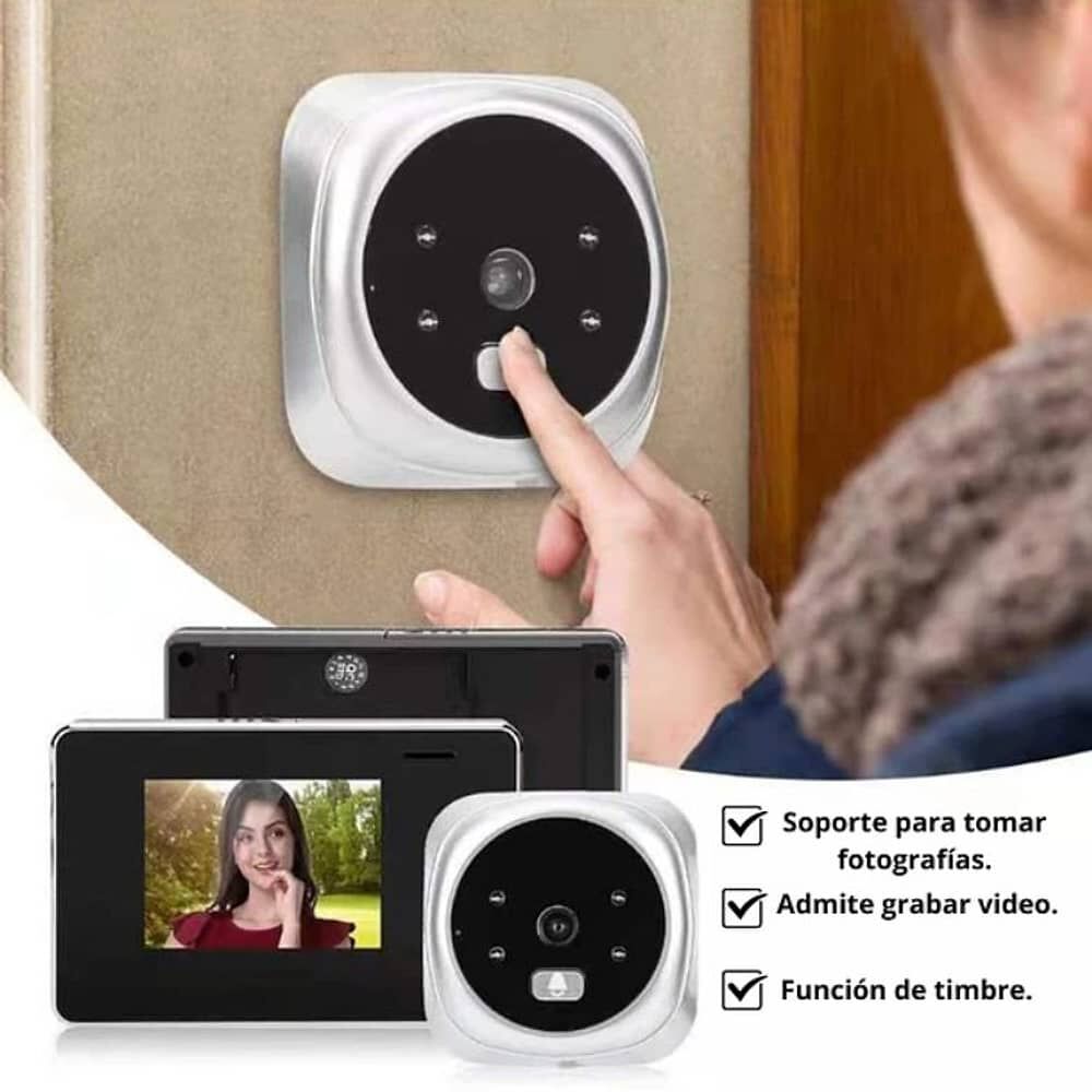 Timbre C&aacute;mara De Video Y Fotograf&iacute;a Lcd 720p image number 2.0