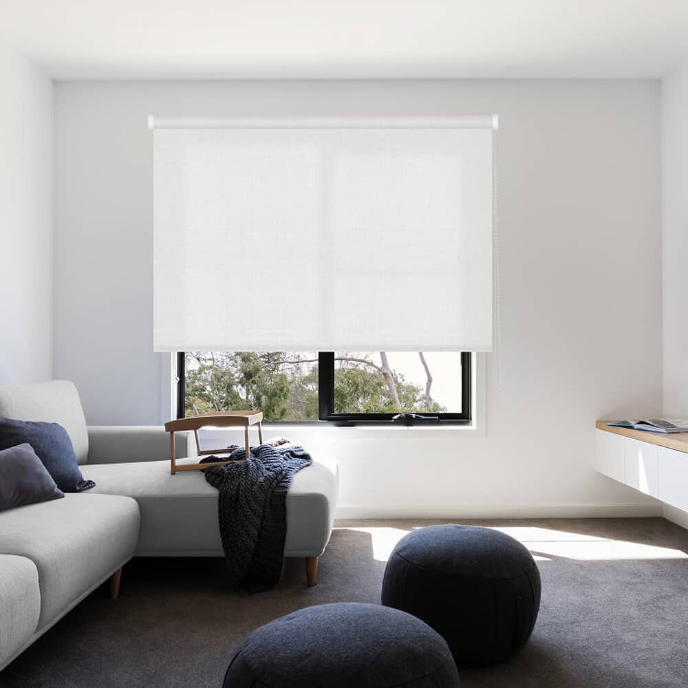 Cortina Roller Premium Viewtex Shape 90x250 Blanco image number 1.0