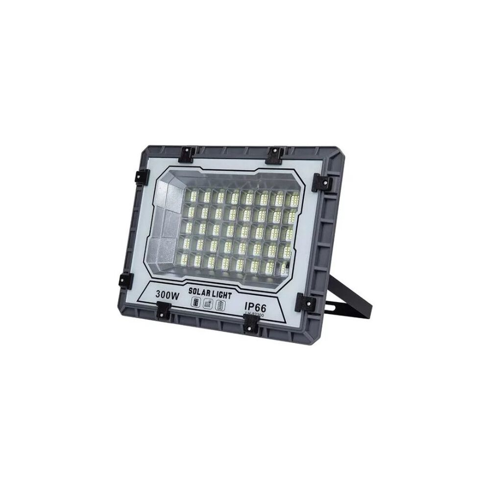 Lampara Solar Led Reflector Solar 300w Recargable Panel Led Luz image number 0.0