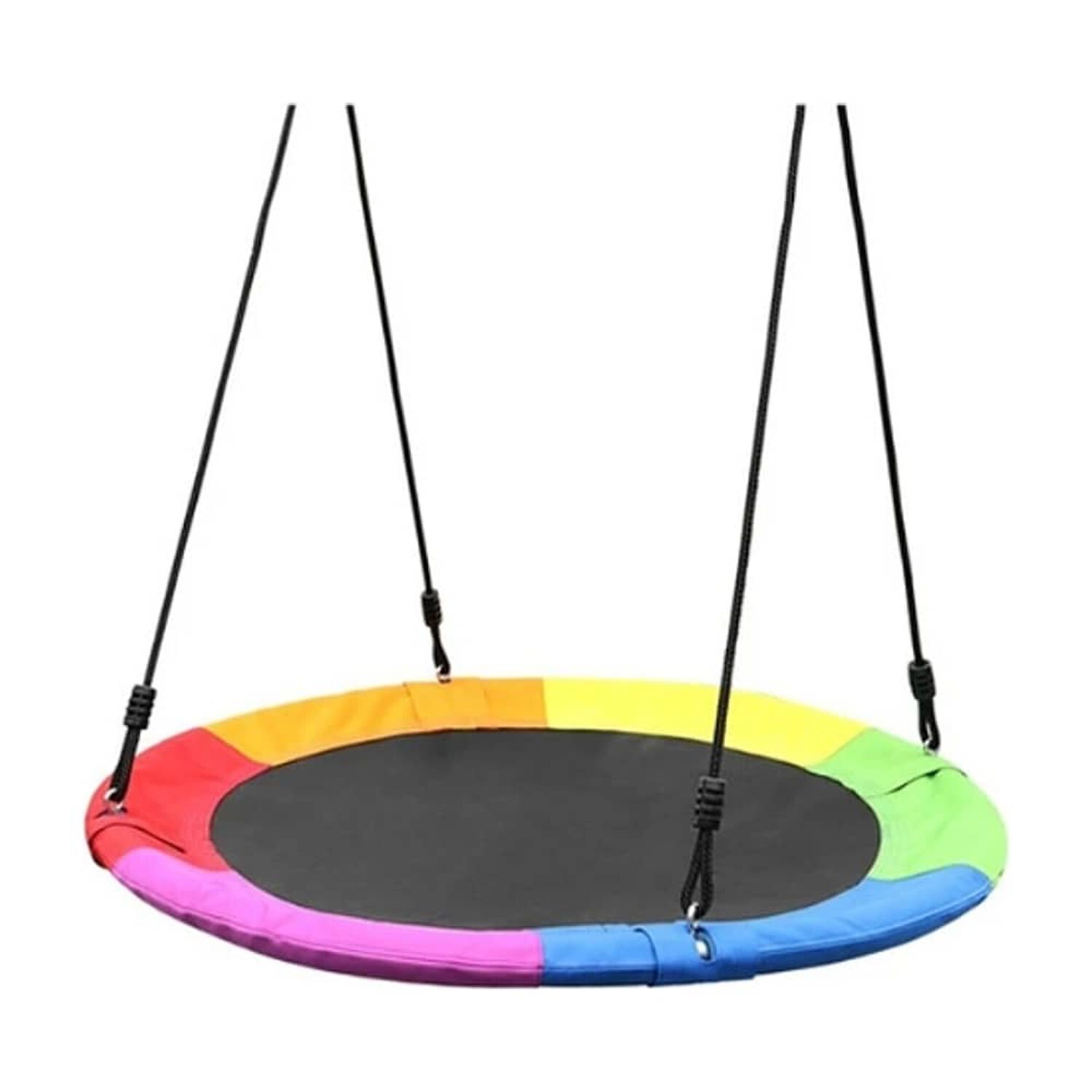 Columpio Redondo Multicolor Infantil Colgante Para Exterior image number 1.0