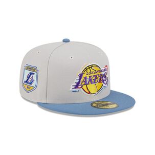 Gorra 59fifty Los Angeles Lakers Color Brush Beige