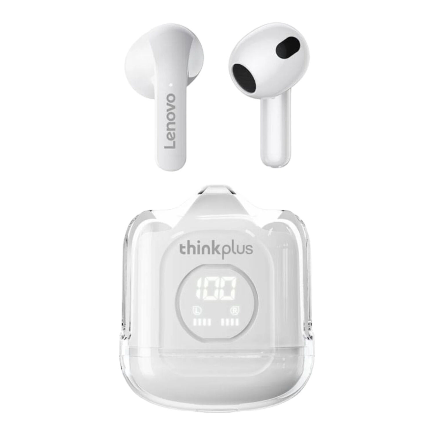 Aud&iacute;fonos Bluetooth Lenovo Xt65 Color Blanco - Ps image number 0.0
