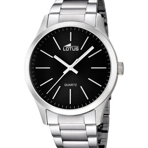 Reloj 15959/3 Lotus Negro Hombre Minimalist