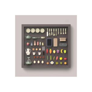 Juguete Set Cocina 65 Piezas Luz Sonido Cafe Infantil 93cm