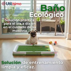 Baño Ecológico Reutilizable Para Perros Adiestramiento Mascotas