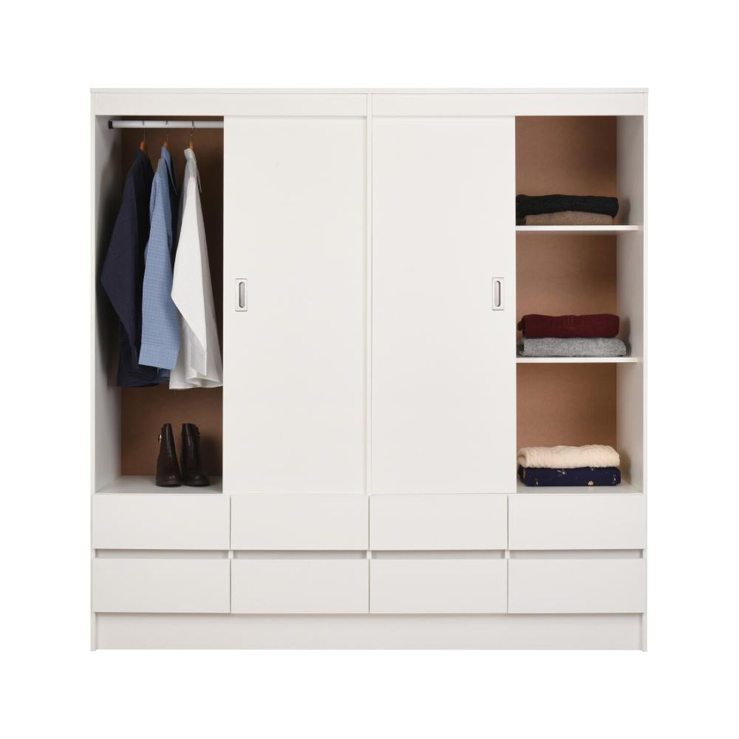 Cl&oacute;set Cic Maule / 4 Puertas / 8 Cajones image number 2.0