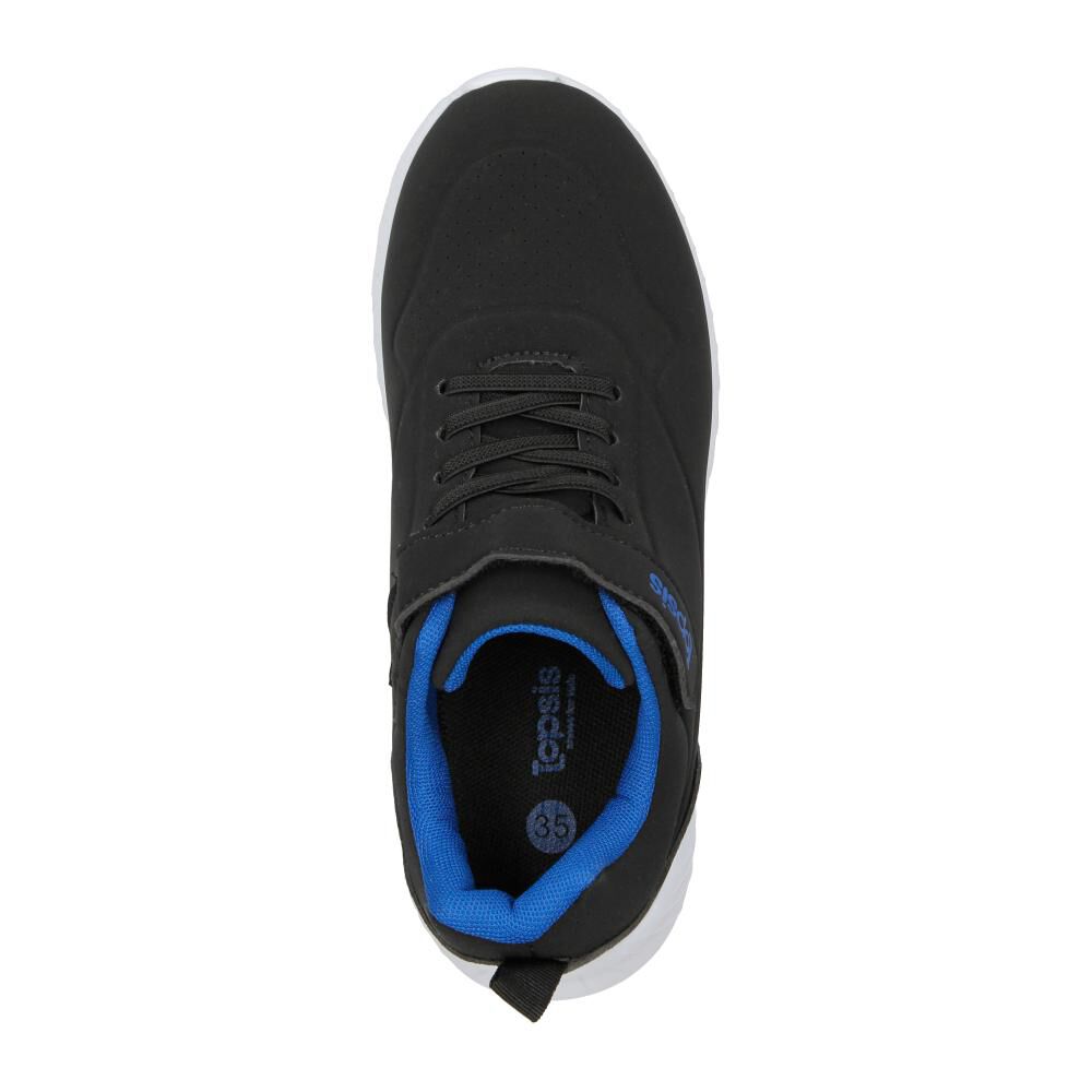 Zapatilla Infantil Niño Topsis Black image number 4.0